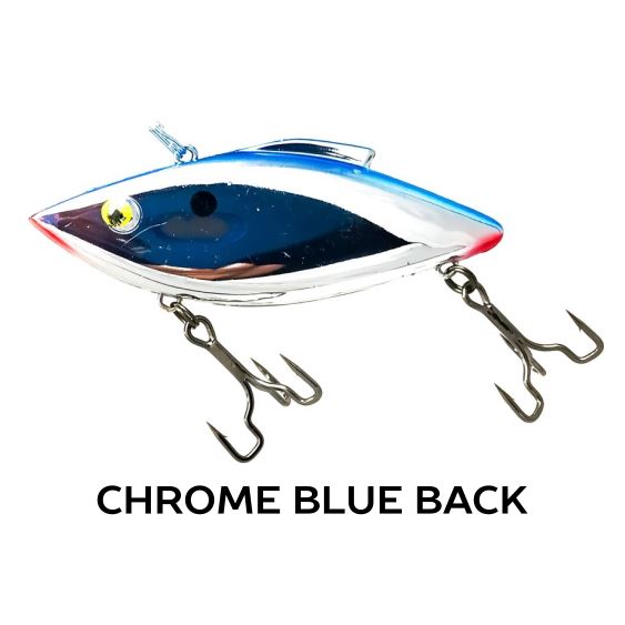 Rat-L-Trapper Hard Baits TrapperTackle Chrome Blue Back 