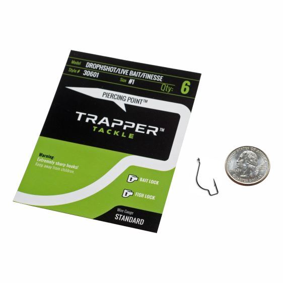 Dropshot—Live Bait—Finesse Hook TrapperTackle 