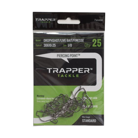 Dropshot—Live Bait—Finesse Hook TrapperTackle 