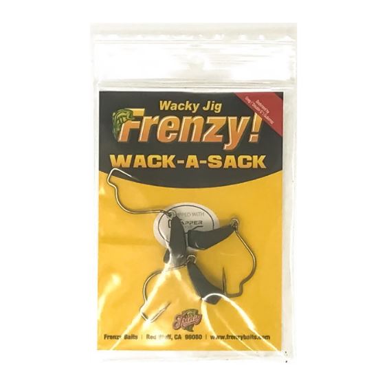 Frenzy Baits Wack-A-Sack Elite with Trapper Tackle Dropshot Hook TrapperTackle 