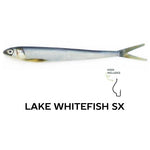 Wounded Rattle "SX" by Nextgen with Trapper Tackle Heavy Cover Offset Wide Gap Hook (2 Baits, 1 Hook) TrapperTackle Lake Whitefish SX 