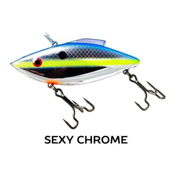 Rat-L-Trapper Hard Baits TrapperTackle Sexy Chrome 