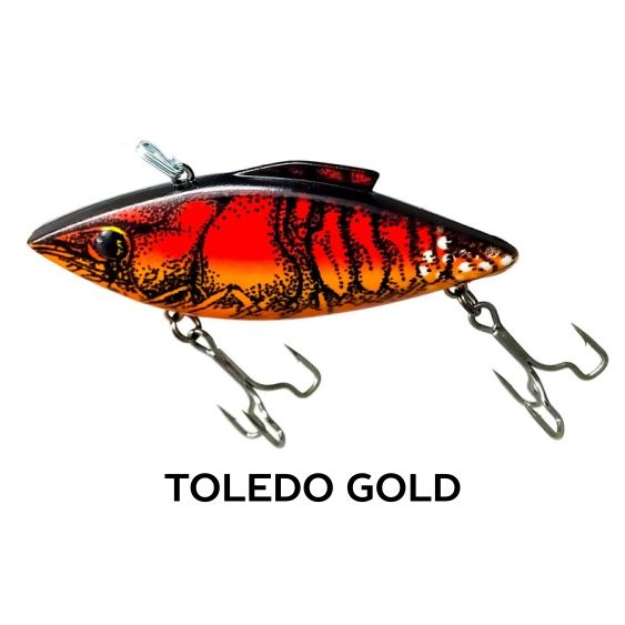Rat-L-Trapper Hard Baits TrapperTackle Toledo Gold 