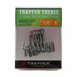 X Heavy Round Bend Treble TrapperTackle 